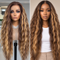 Highlighted Loose wave Wig